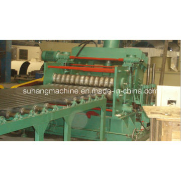 Automático de perforación hidráulica PLC Control de acero Silo Roll formando la máquina